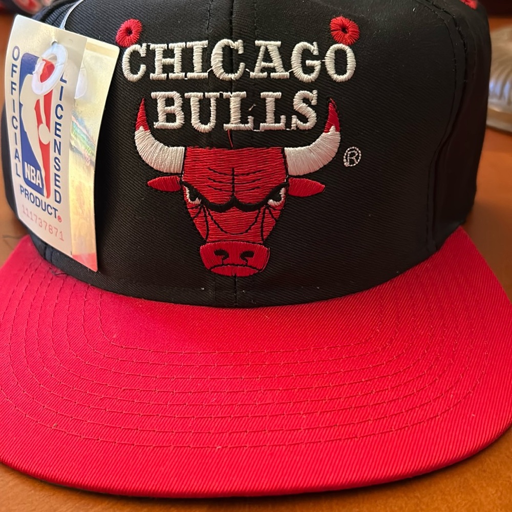 Retro Chicago Bulls Logo 7 SnapBack hat